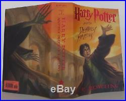 J. K. ROWLING Harry Potter and the Deathly Hallows FIRST EDITION SIGNED BY ILLUS