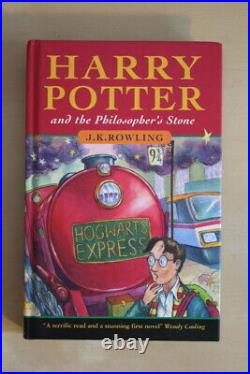 J. K. Rowling, Harry Potter and the Philosopher's Stone, UK first edition, signed