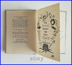 J K Rowling hand signed + hologram (Harry Potter) Beedle the Bard 1st edition
