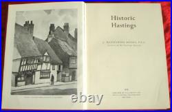 J. MANWARING BAINES HAND-SIGNED HISTORIC HASTINGS 1st/1st and D/J 1955