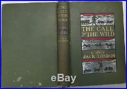 JACK LONDON The Call of the Wild FIRST EDITION WITH SIGNED CHECK