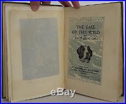 JACK LONDON The Call of the Wild SIGNED FIRST EDITION