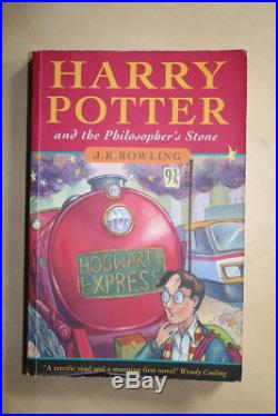 JK Rowling (1997) Harry Potter and the Philosopher's Stone, first edition signed