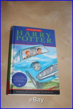 JK Rowling (1998) Harry Potter and the Chamber of Secrets, signed first edition
