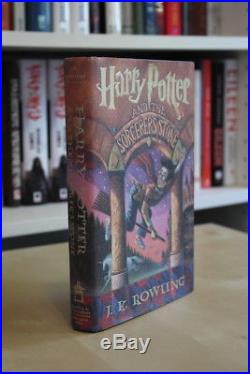 JK Rowling (1998) Harry Potter and the Sorcerer's Stone, US signed first edition