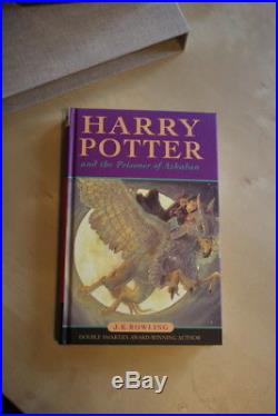 JK Rowling (1999) Harry Potter and the Prisoner of Azkaban, signed first edition