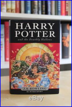 JK Rowling (2007)'Harry Potter and the Deathly Hallows', signed first edition