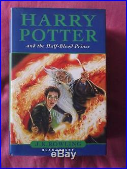 JK Rowling Signed Harry Potter & The Half Blood Prince First Edition Book