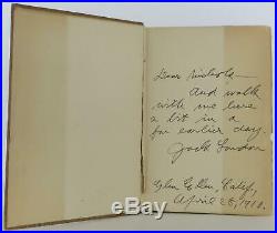Jack London / Before Adam Signed 1st Edition 1907 #1903013