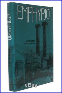 Jack Vance Emphyrio Doubleday, 1969, US Signed First Edition