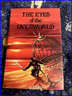 Jack Vance The Eyes of the Overworld, Signed 1st Illustrated Edition 1977 RARE