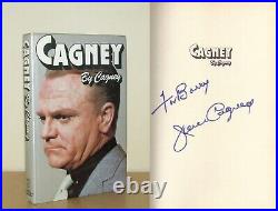 James Cagney Cagney by Cagney Signed 1st/1st (1976 First Edition DJ)