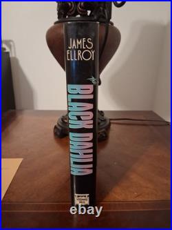 James Ellroy The Black Dahlia First Edition Signed On Maltese Falcon Notepad