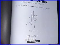 James Hetfield Metallica Signed Autographed Book Messengers the Guitars of