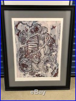 James Jean Tiger III 3 First Edition Signed And Numbered Print 27.25 X 20 Inch