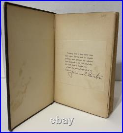James L Barton / Daybreak in Turkey 1908 Signed True First Edition