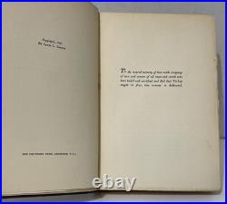 James L Barton / Daybreak in Turkey 1908 Signed True First Edition