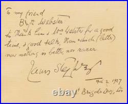 James STEPHENS / Collected Poems Signed 1st Edition