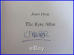 Jasper Fforde The Eyre Affair Signed UK First First Edition HBK