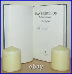 Jean Shrimpton An Autobiography Signed 1st/1st (1990 First Edition DJ)