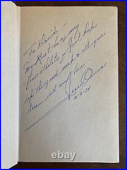 Jesse Owens SIGNED & INSCRIBED FIRST EDITION Blackthink 1/1 1st Olympics Track