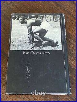 Jesse Owens SIGNED & INSCRIBED FIRST EDITION Blackthink 1/1 1st Olympics Track