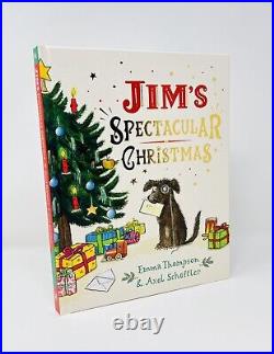 Jim's Spectacular Christmas SIGNED by Emma Thompson & DOODLED AXEL SCHEFFLER 1/1