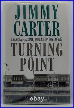 Jimmy Carter Signed Turning Point First Edition Book Autographed Full Signature