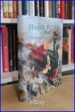 Jk Rowling (2015) Harry Potter Philosopher's Stone, signed first edition Jim Kay