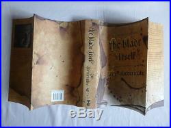 Joe Abercrombie'The Blade Itself' SIGNED and LINED first edition 1st/1st