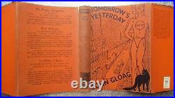 John Gloag Tomorrow's Yesterday 1932 signed UK 1st DJ rare Science fiction