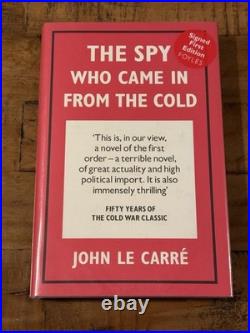John Le Carre The Spy Who Came In From The Cold Signed HB 1st Edition Book