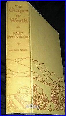 John Steinbeck Signed, First Edition, The Grapes Of Wrath