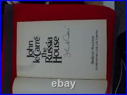 John le Carre The Russia House signed first edition HB Book 1989