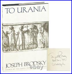 Joseph Brodsky / To Urania / Signed First Edition, 1988