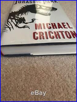 Jurassic Park Lost World Signed First Editions Mint Michael Crichton