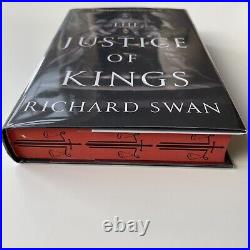 Justice Of Kings Sprayed Edge 1st Signed Edition Goldsboro Hardback Book GSFF