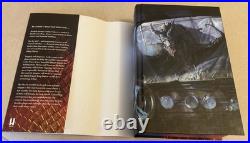 KING SORROW-Joe Hill. SIGNED Special edition with sprayed edges. Black Crow Books