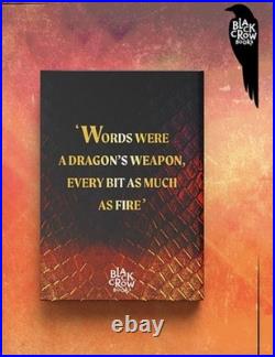 KING SORROW-Joe Hill. SIGNED Special edition with sprayed edges. Black Crow Books