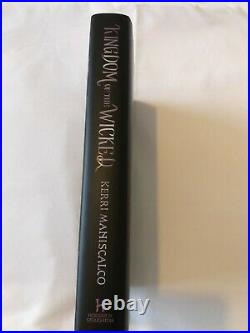 KINGDOM of The Wicked (FAIRYLOOT) KERRI MANISCALCO SIGNED 1st EDITION NEW (UK)