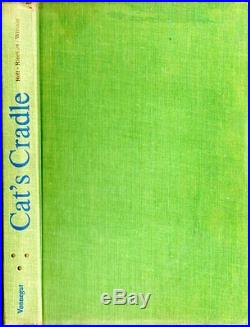 KURT VONNEGUT SIGNED FIRST EDITION CAT'S CRADLE 1963 Holt Rinehart Winston