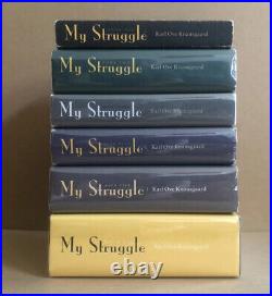 Karl Ove Knausgaard My Struggle Complete SIGNED First Edition Six Volumes US