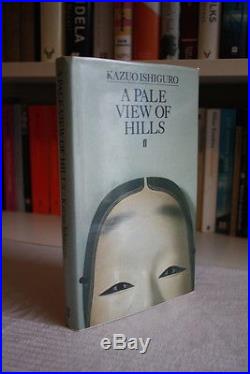 Kazuo Ishiguro,'A Pale View of Hills', UK SIGNED first edition 1st/1st