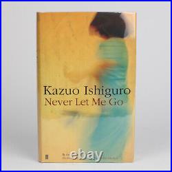 Kazuo Ishiguro Signed Never let Me Go First Edition Faber & Faber 2005 Hardback