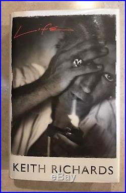 Keith Richards Signed Book Life First Edition Guaranteed Rolling Stones