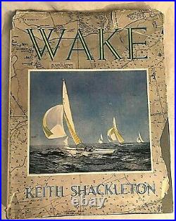 Keith Shackleton SIGNED Wake 1st Lutterworth 1954 Aviation History