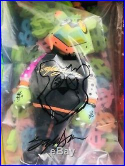 King Saladeen JP Money Bear 10 Figure Signed 1st Edition Limited Rare Sold Out
