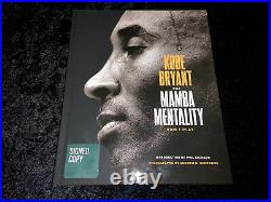 Kobe Bryant Lakers Mamba Mentality Signed 1st Edition Hardcover Book