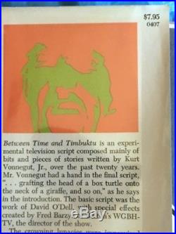 Kurt Vonnegut Timbuktu First Edition 1972 Galapagos 1985 Signed Wampeters 1st