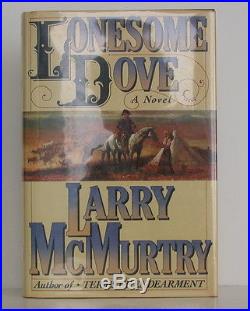 LARRY McMURTRY Lonesome Dove SIGNED FIRST EDITION